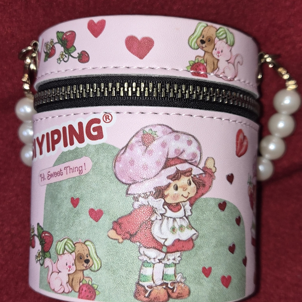 Strawberry Shortcake Bag With Lipstick